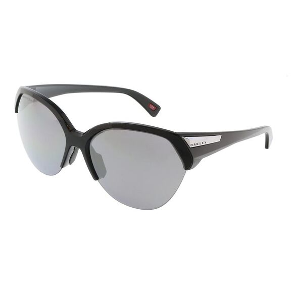 Oakley Accessories - Oakley 0OO9447 944704 Trailing Point Black Round Semi Rimless Sunglasses